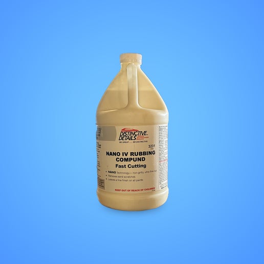Distinctive Details Nano IV Rubbing Compound Fast Cutting Gallon