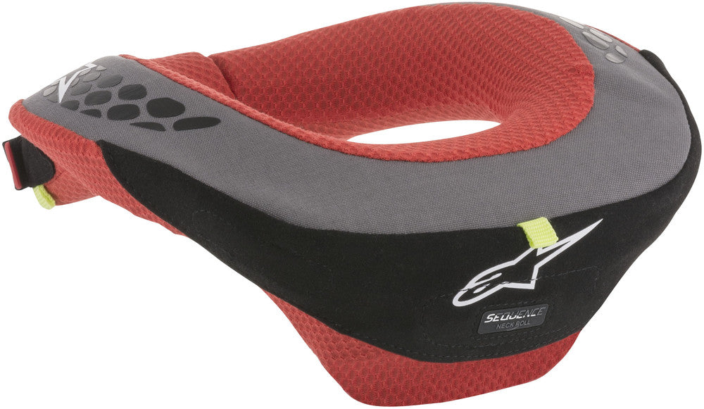 Youth Sequence Neck Support Black/Red Yl/Yx - alpine star - 482-6023