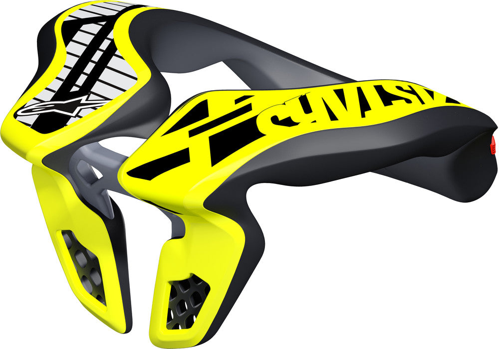 Youth Neck Support Black/Yellow - alpine star - 482-6020