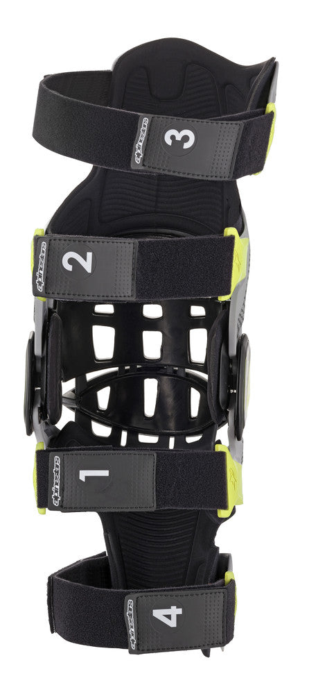 Bionic 7 Knee Set Silver/Yellow Lg - alpine star - 482-62503L