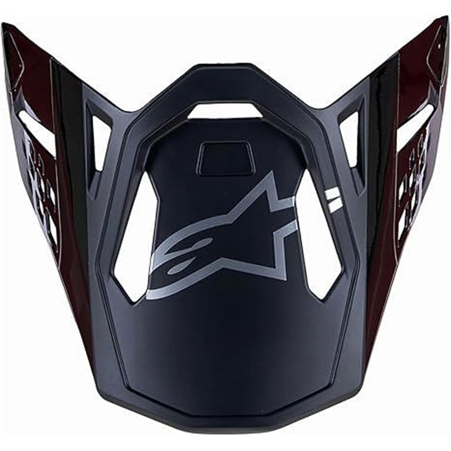 S-M10 Visor Fame Dark Grey Glossy - alpine star - 482-9033