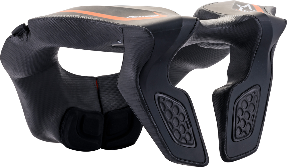 Youth Neck Support Black/Orange - alpine star - 482-6150