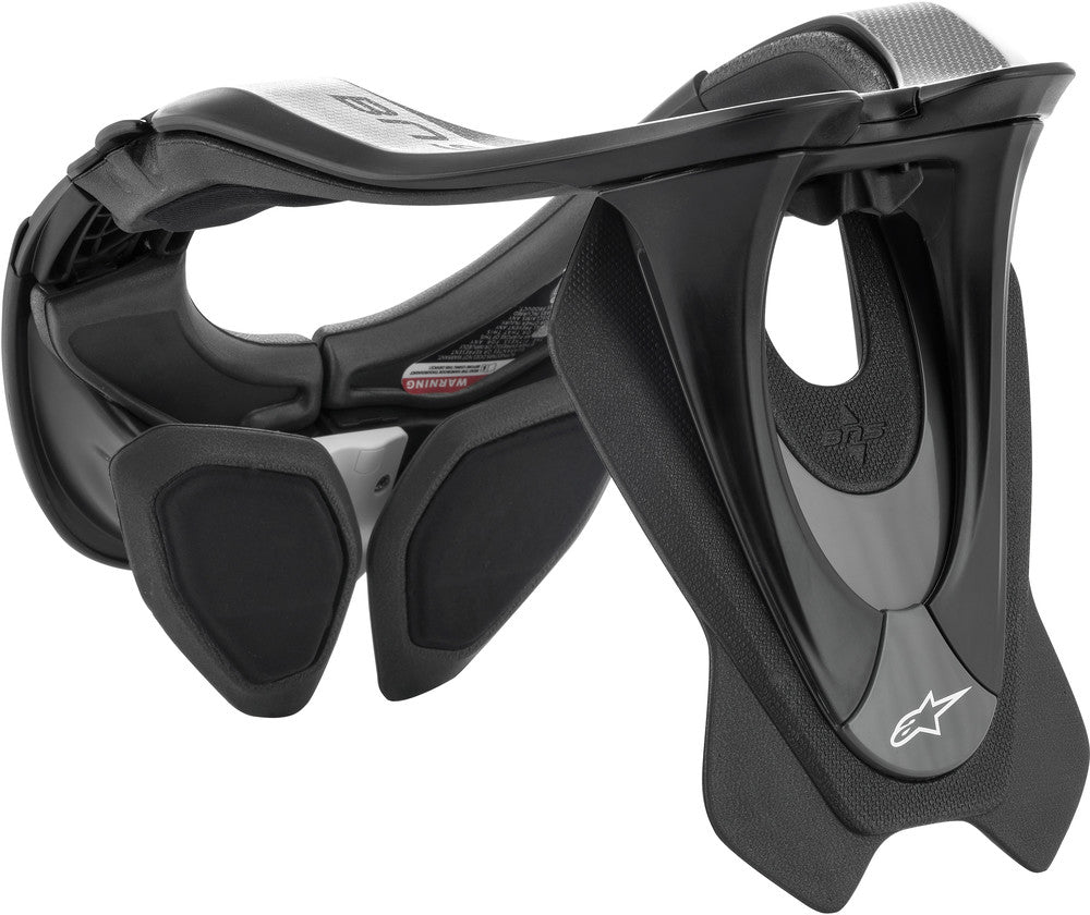 Bns Tech-2 Neck Support Black/Cool Grey Lg-Xl - alpine star - 482-6013