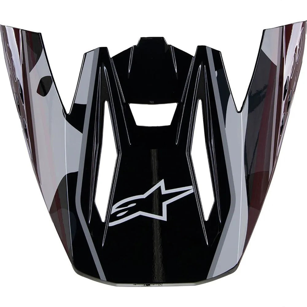 S-M5 Visor Corp Dark Grey Glossy - alpine star - 482-94562
