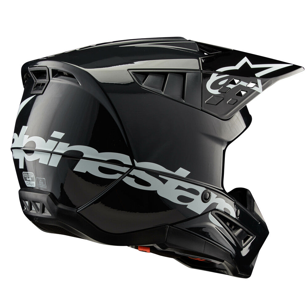 S-M5 Corp Helmet Dark Grey Glossy Xl - alpine star - 482-9230X