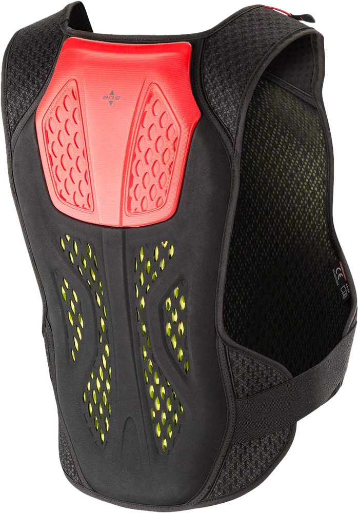 Sequence Chest Protector Black/Red Md/Lg - alpine star - 482-62118