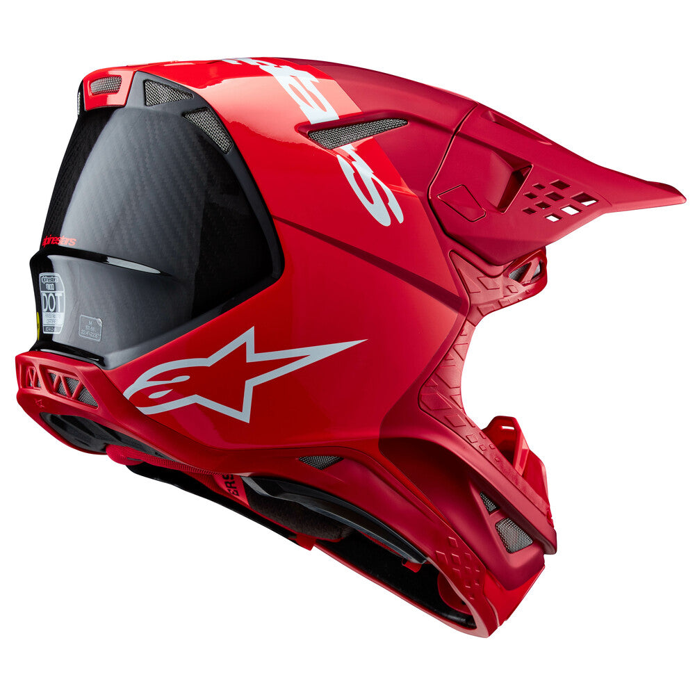 Supertech S-M10 Flood Helmet Red Fluo/Red M&G Xs - alpine star - 482-9028XS