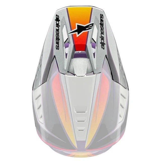 S-M5 Visor Sail Violet/Black/Silver Glossy - alpine star - 482-94565