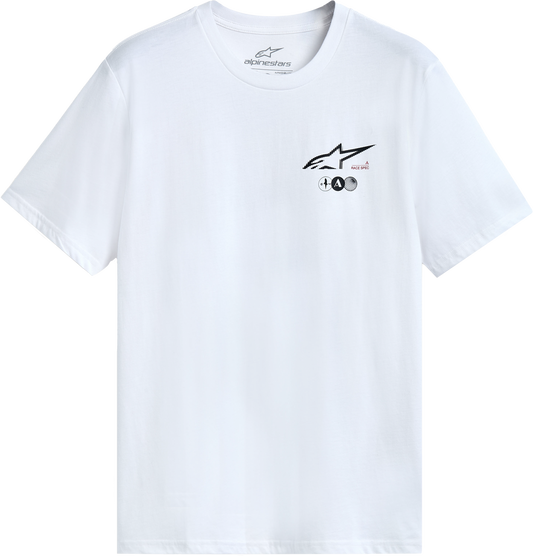 Asym Ss Csf Tee White 2x - alpine star - 482-763422X