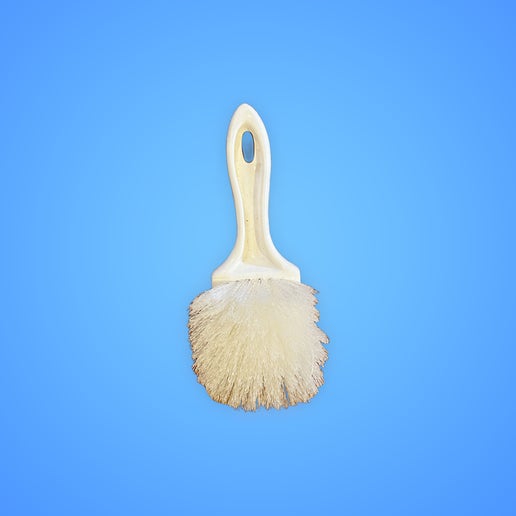 White handled Scrub Brush