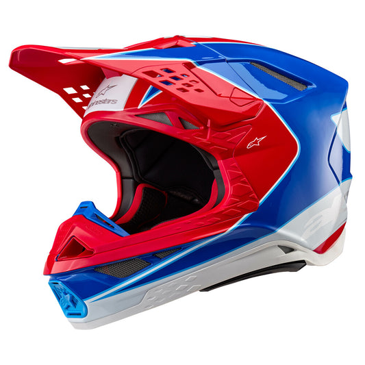 Supertech S-M10 Bale Helmet Bright Red/Blue Glossy Xs - alpine star - 482-9030XS