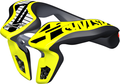 Youth Neck Support Black/Yellow - alpine star - 482-6020