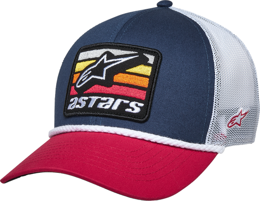 Selica Trucker Hat Navy/Red/White - alpine star - 482-76355