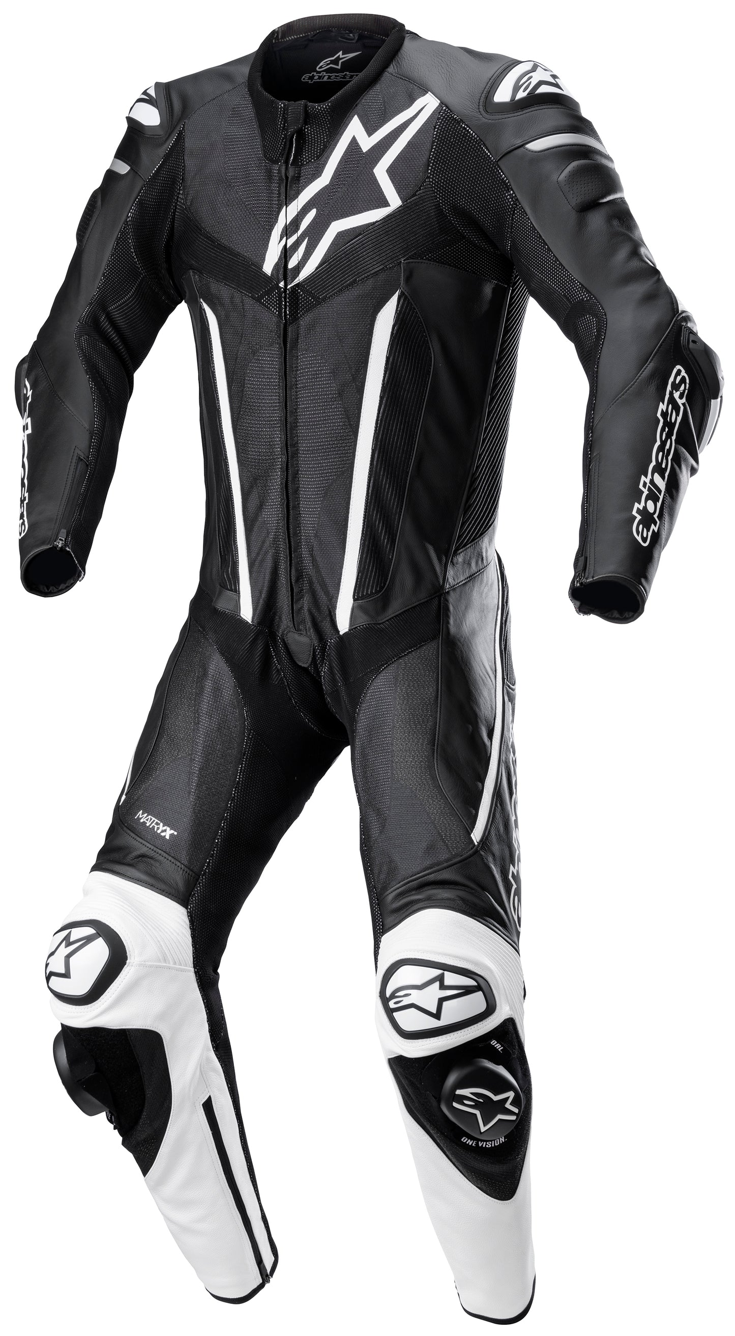 FUSION SUIT 1PC BLK WHT 50