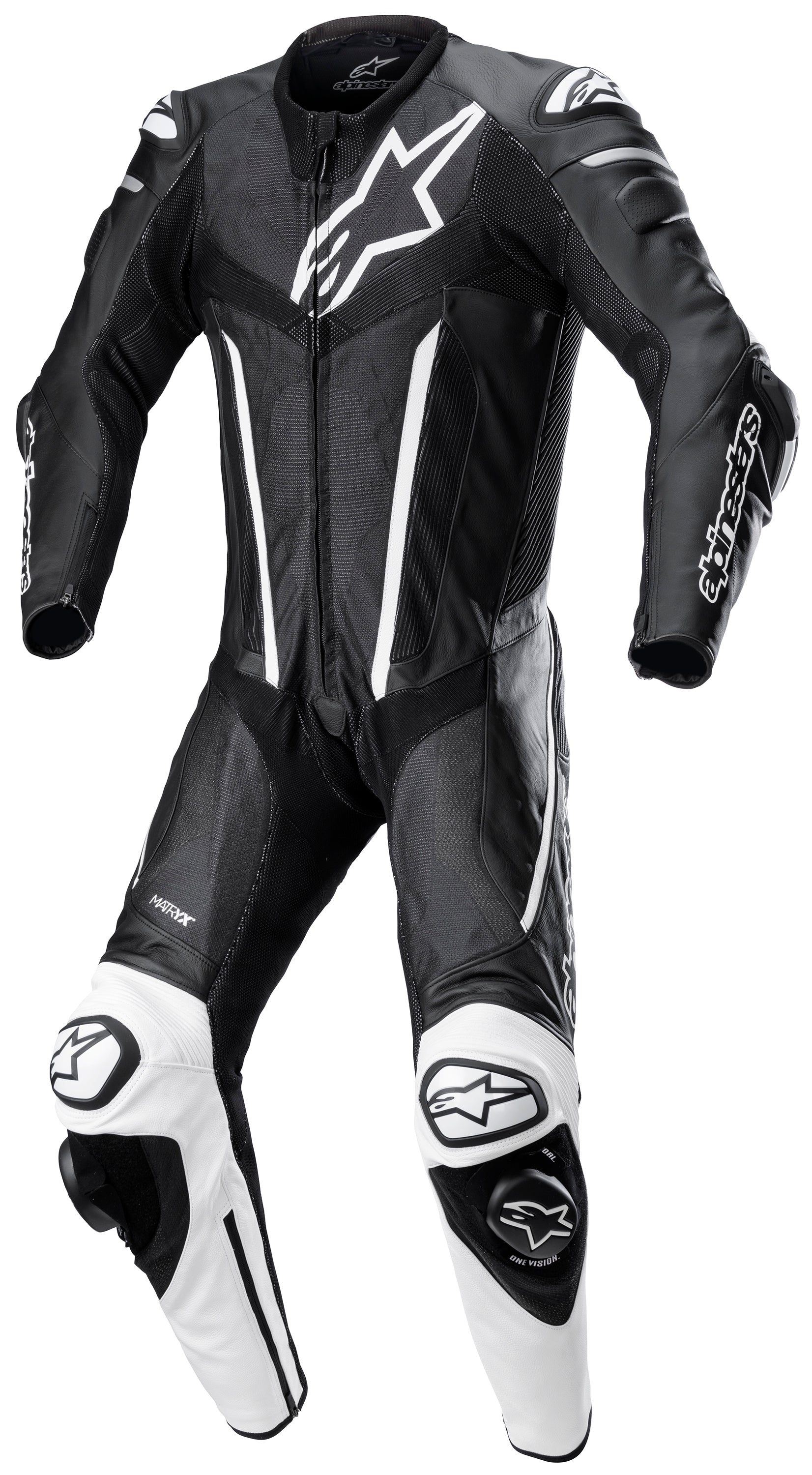 FUSION SUIT 1PC BLK WHT 50
