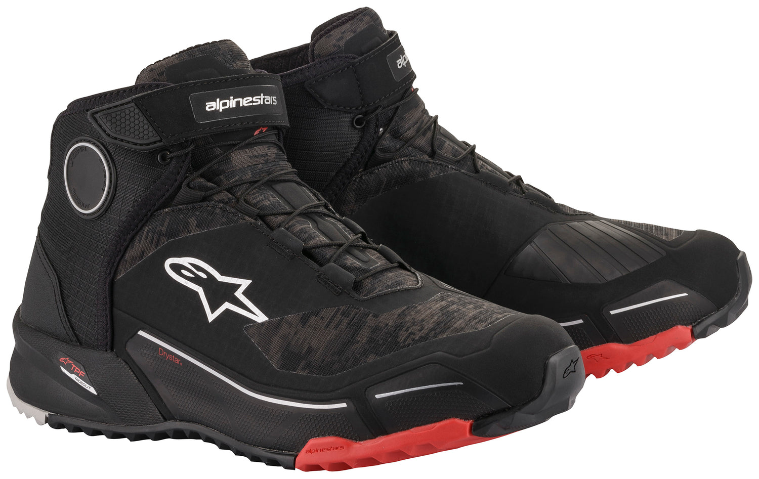 CR-X DS R SHOE BK CAM RD 9.5