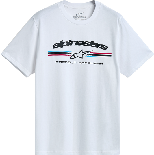 Prevail Ss Csf Tee White Sm - alpine star - 482-76344S