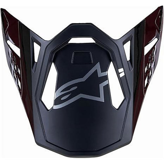 S-M10 Visor Fame Dark Grey Glossy - alpine star - 482-9033
