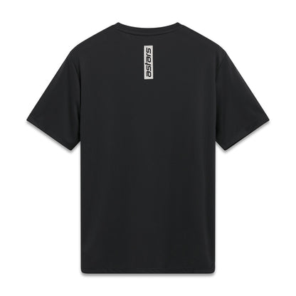 Night Performance Ss Tee Black Lg - alpine star - 482-73255L