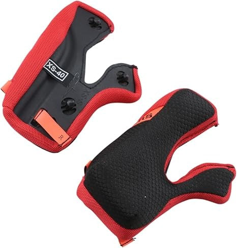 Sm10 Cheek Pad Set Black (Stock) Sm - alpine star - 482-94323S