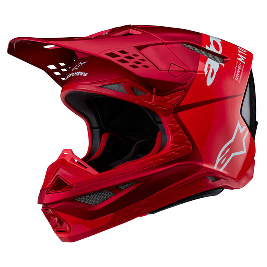 Supertech S-M10 Flood Helmet Red Fluo/Red M&G Xs - alpine star - 482-9028XS