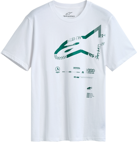 Geografica Ss Csf Tee White Xl - alpine star - 482-76337X