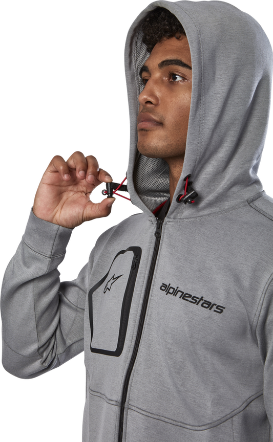 Convex Tech Fleece Grey Heather Md - alpine star - 482-76015M