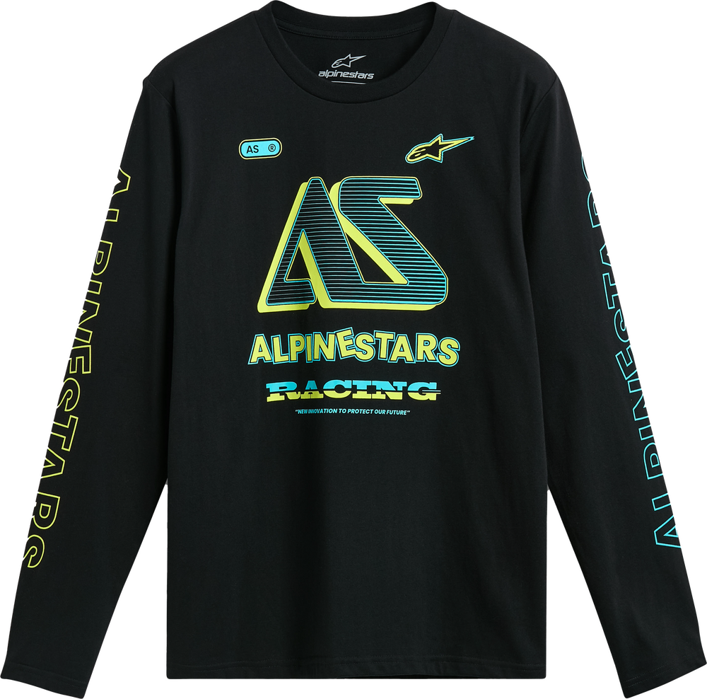 Ayess Ls Csf Tee Black Sm - alpine star - 482-76329S