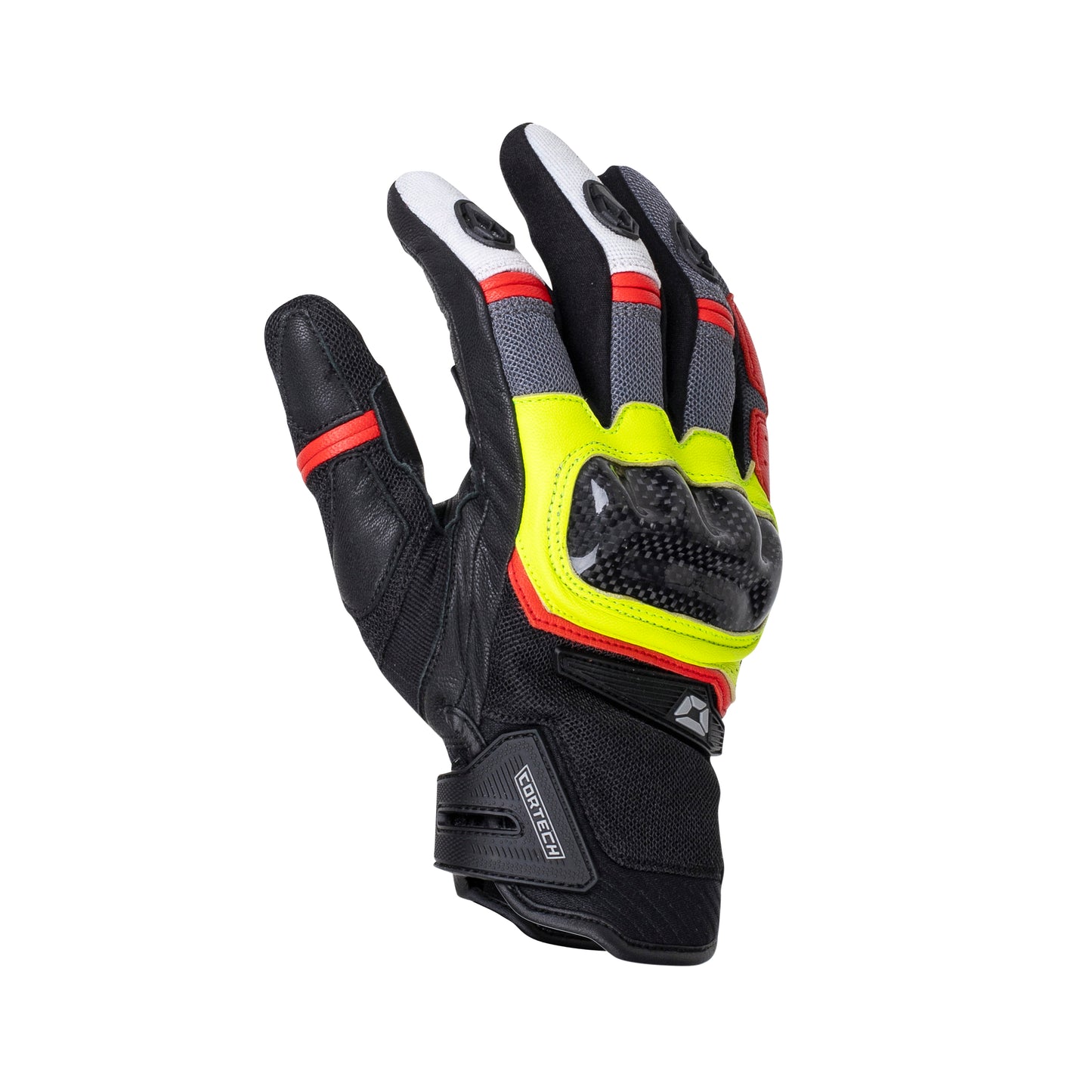 SONIC-FLO GLOVE RED/HVZ XLG