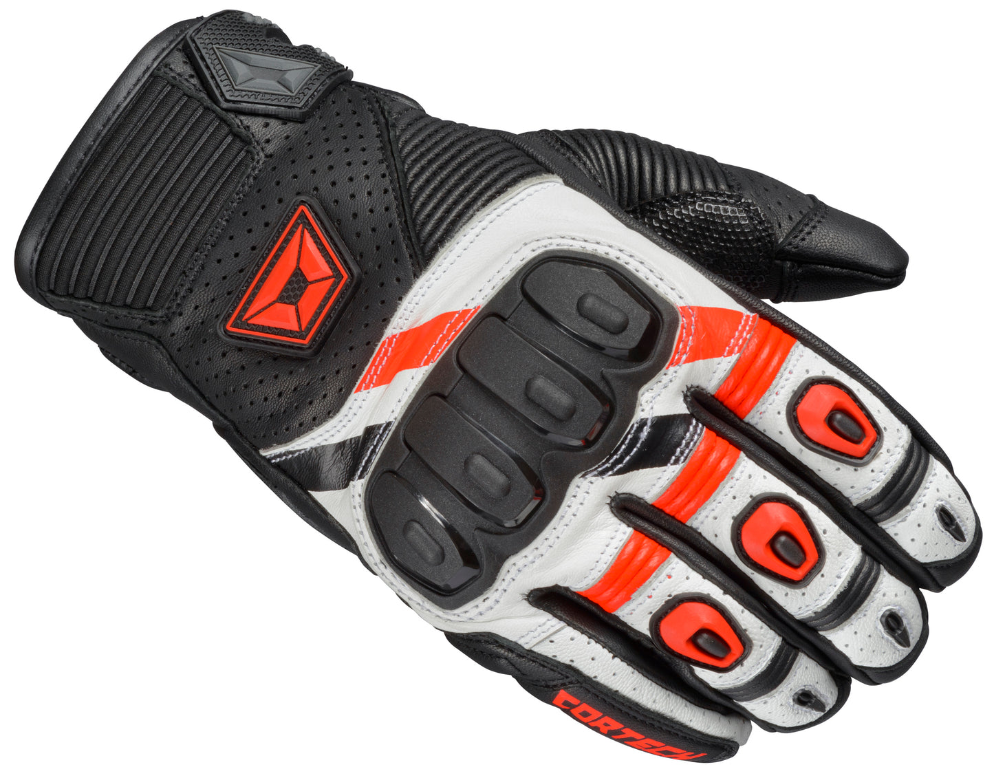 MANIX ST GLV RD/WHT LRG