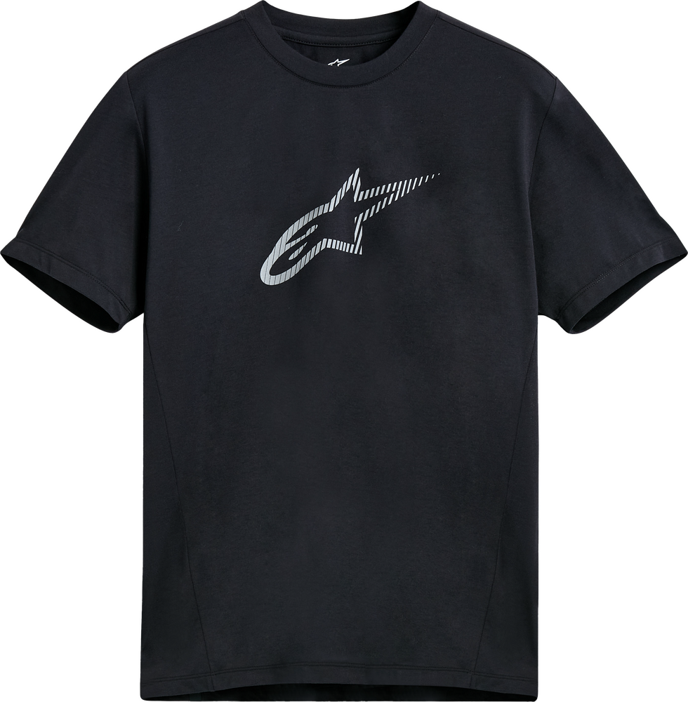 Exemption Performance Ss Tee Black Sm - alpine star - 482-76345S