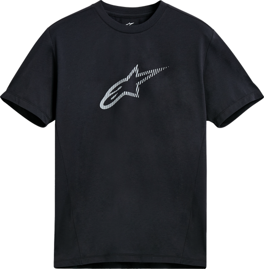 Exemption Performance Ss Tee Black Sm - alpine star - 482-76345S