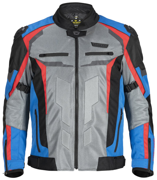 HYPER-FLO AIR JKT BL/R/GU MD