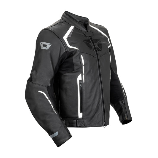 CHICANE JACKET BLK/WHT 3XL