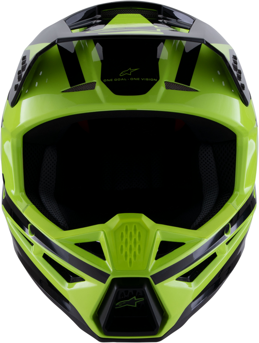 Sm3 Heat Helmet Yellow Fluo/Black Glossy Xl - alpine star - 482-00121X