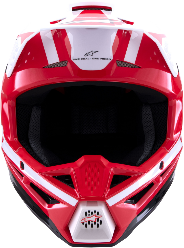 Sm3 Heat Helmet Red/White/Black Glossy Lg - alpine star - 482-00118L