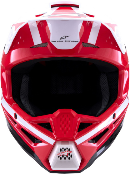 Sm3 Heat Helmet Red/White/Black Glossy Lg - alpine star - 482-00118L