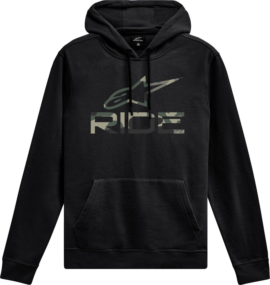 Ride Camo Hoodie V3 Black Sm - alpine star - 482-73246S