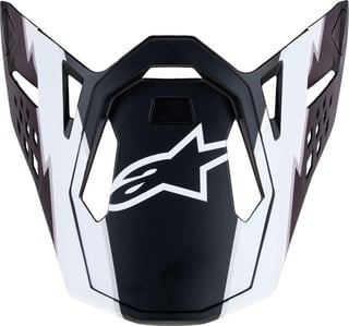 S-M10 Visor Ampress White/Black Matte - alpine star - 482-9039