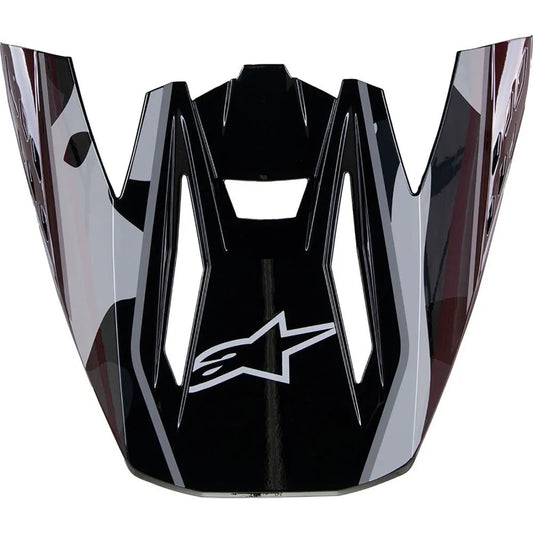 S-M5 Visor Corp Dark Grey Glossy - alpine star - 482-94562