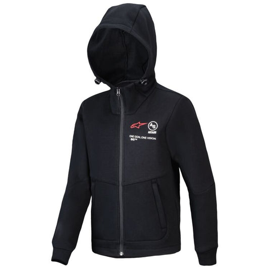 Youth Racer Mx Fleece Black Sm - alpine star - 482-00070S