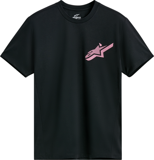 Attrition Performance Ss Tee Black Sm - alpine star - 482-76347S