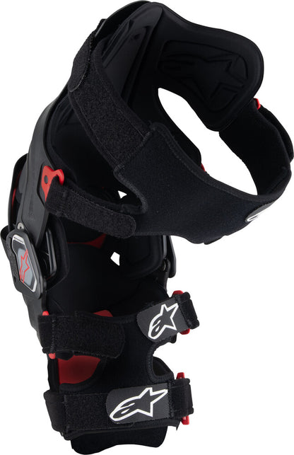 Rk-7 Plasma Knee Brace Black/Red Sm - alpine star - 482-00072S