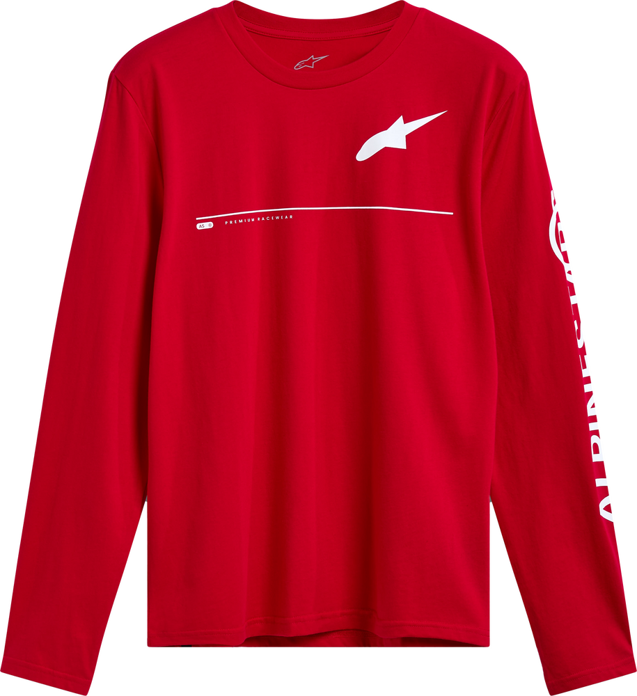 Committed Ls Csf Tee Red Sm - alpine star - 482-76332S