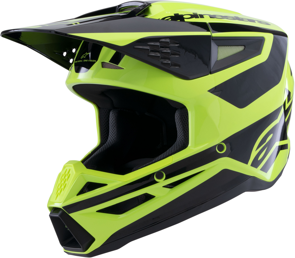 Sm3 Heat Helmet Yellow Fluo/Black Glossy Xl - alpine star - 482-00121X