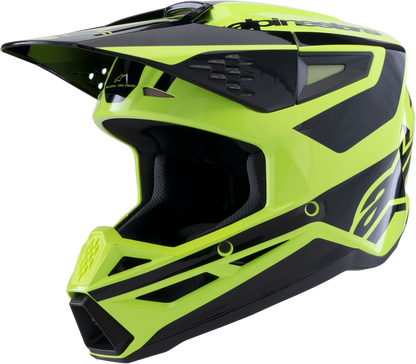 Sm3 Heat Helmet Yellow Fluo/Black Glossy Xl - alpine star - 482-00121X