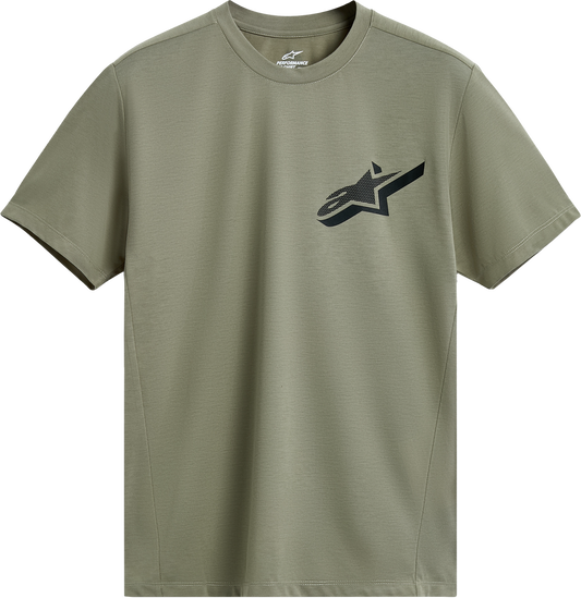 Attrition Performance Ss Tee Light Green Md - alpine star - 482-76348M