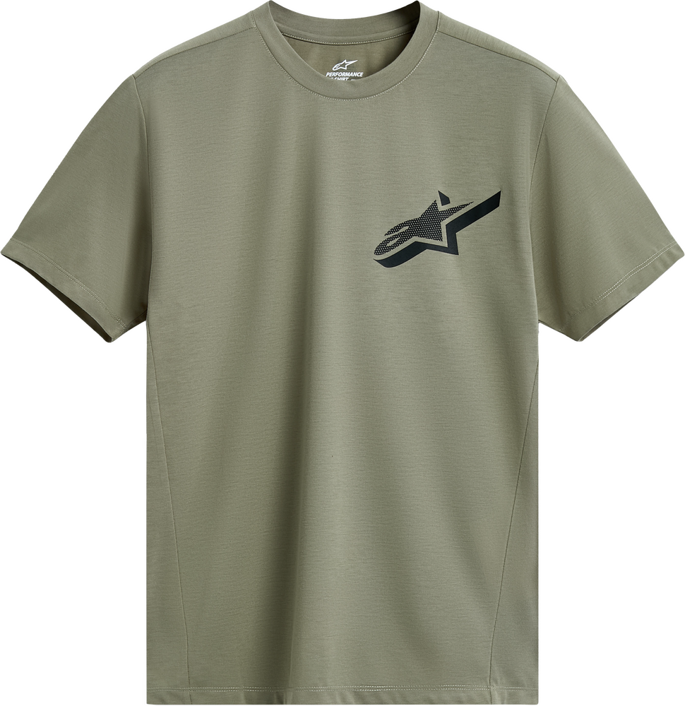 Attrition Performance Ss Tee Light Green Sm - alpine star - 482-76348S
