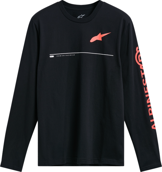 Committed Ls Csf Tee Black Md - alpine star - 482-76331M