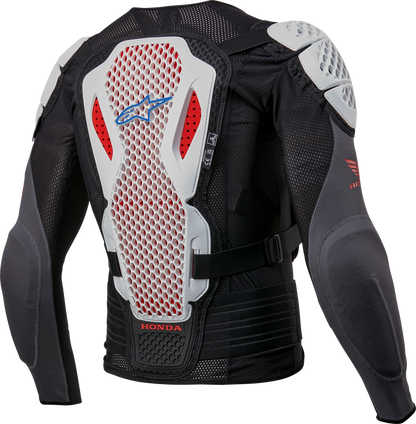 Honda Bionic + V2 Protection Jacket Blk/Wht/Blu/Br Red 2x - alpine star - 482-61542X